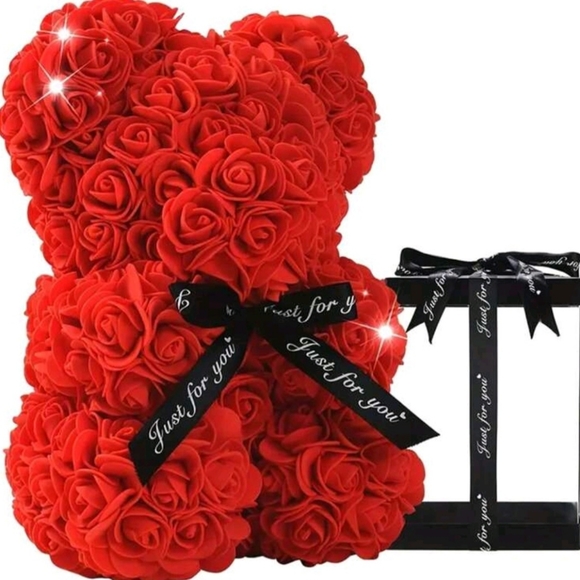 NEW Red Rose Bear Valentine's Day Gift - Picture 6 of 6